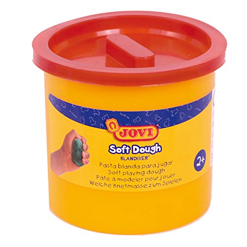 Jovi – Soft Dough Blandiver, 5 Dosen, 110 g Box, braun (45009) von Jovi