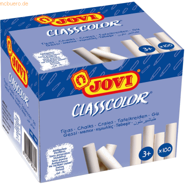 Jovi Tafelkreide Classcolor VE=100 Stück weiß Staubschutzbox Jovi Tafelkreide Classcolor VE=100 Stück weiß Staubschutzbox von Jovi