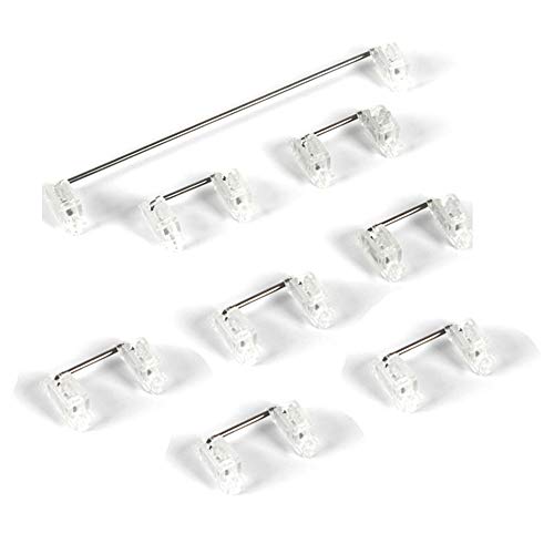 Jowsst Mechanische Tastatur Kirsche Mx Switch Stabilisator mit Platinenmontage Klares Transparentes GehäUse 6.25U Modifier SchlüSsel Stabilizer von Jowsst