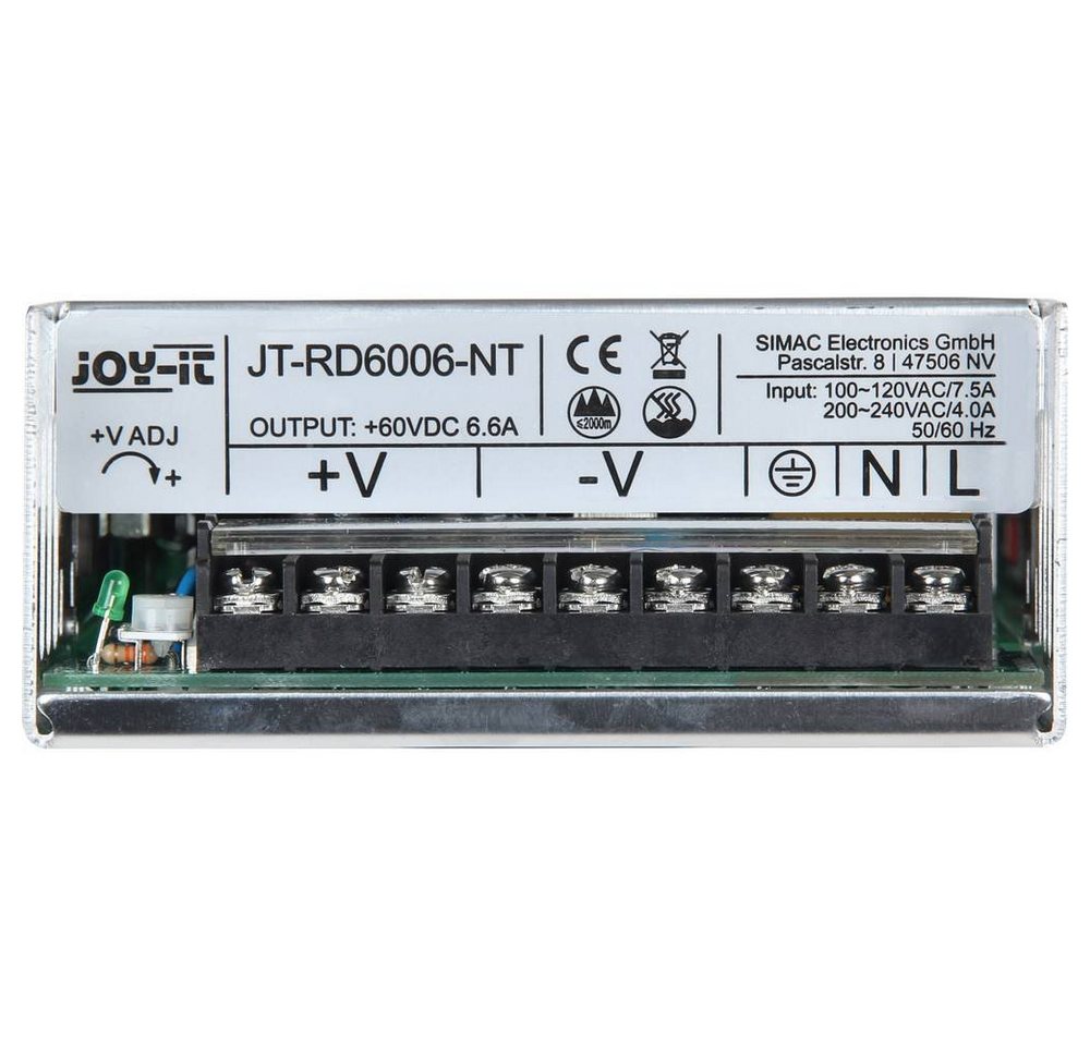 Joy-it Industrienetzteil, RD6006, 400W, 60V DC Labor-Netzteil von Joy-it