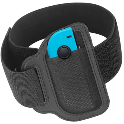 JoyHood Beinschlaufe für Switch/Switch OLED Joy-Con Controller, Spielzubehör für Switch Sports Play Soccer/Ring, Verstellbare Elastische Switch Beinschlaufen für Erwachsene & Kinder JoyHood Beinschlaufe für Switch/Switch OLED Joy-Con Controller, Spielzubehör für Switch Sports Play Soccer/Ring, Verstellbare Elastische Switch Beinschlaufen für Erwachsene & Kinder von JoyHood