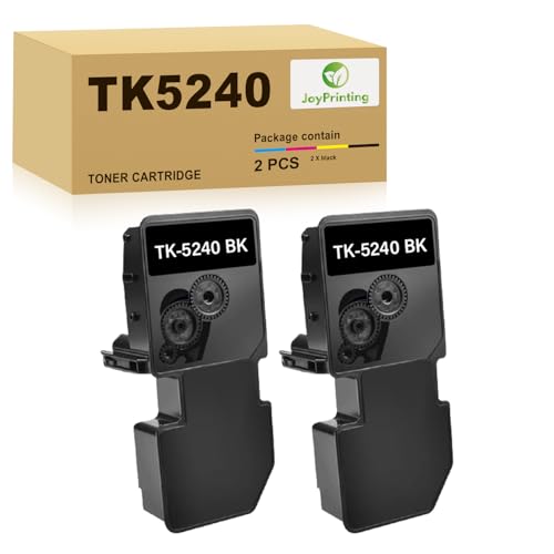JoyPrinting 2X TK5240 Schwarz Toner Kompatibel für Kyocera TK-5240 TK 5240 Tonerkartusche für ECOSYS P5026cdn P5026cdw M5526cdn M5526cdw JoyPrinting 2X TK5240 Schwarz Toner Kompatibel für Kyocera TK-5240 TK 5240 Tonerkartusche für ECOSYS P5026cdn P5026cdw M5526cdn M5526cdw von JoyPrinting