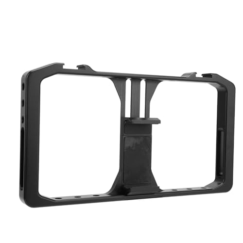 Joyance Doppel-Kamera-Klemme, 360-Grad-Doppel-Klemmhalterung mit 1/4 und 3/8 Zoll Schnittstelle, Kaltschuh für Fotografie, Stabilisator-Griffrahmen aus Aluminiumlegierung, für Filmemachen, Vlogging Joyance Doppel-Kamera-Klemme, 360-Grad-Doppel-Klemmhalterung mit 1/4 und 3/8 Zoll Schnittstelle, Kaltschuh für Fotografie, Stabilisator-Griffrahmen aus Aluminiumlegierung, für Filmemachen, Vlogging von Joyance