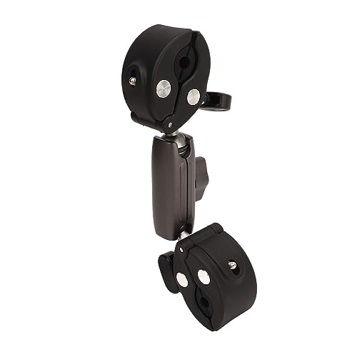 Joyance Doppelkugelklemmenhalterung, 360 Grad drehbar, T-Drehknopf, Verriegelung, Krabbenzange, Clip für Go 3 Action-Kamera, Aluminiumlegierung, Fahrrad-Action-Kamera-Klemme Joyance Doppelkugelklemmenhalterung, 360 Grad drehbar, T-Drehknopf, Verriegelung, Krabbenzange, Clip für Go 3 Action-Kamera, Aluminiumlegierung, Fahrrad-Action-Kamera-Klemme von Joyance