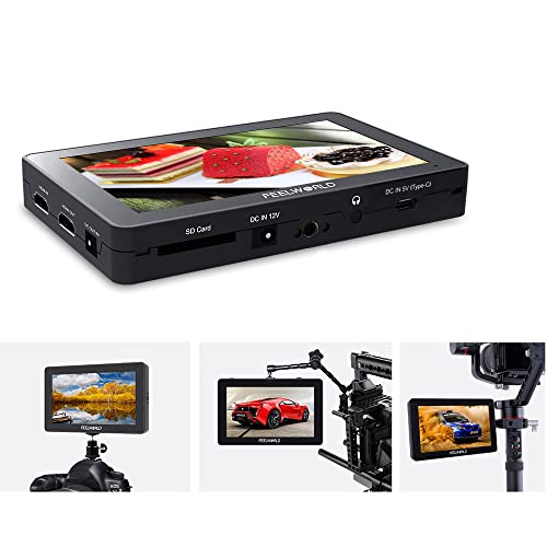 Joyance F6 PLUS 15.2 cm On-Kamera Feldmonitor Kit, 3D LUT Video Assist, Sonnenschutz, Neigungsarm Unterstützung, 4K HD Eingang & Ausgang, 1920 x 1080 Pixel, IPS Touchscreen Joyance F6 PLUS 15.2 cm On-Kamera Feldmonitor Kit, 3D LUT Video Assist, Sonnenschutz, Neigungsarm Unterstützung, 4K HD Eingang & Ausgang, 1920 x 1080 Pixel, IPS Touchscreen von Joyance