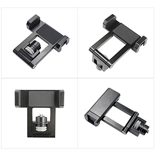 Joyance Gimbal Stabilisator Handyhalterung, Smartphone Clip Klemmhalterung mit 1/4 Zoll Schraube und Kaltschuhhalterung, kompatibel mit Crane M2/Weebill Lab/S, Schwarz Joyance Gimbal Stabilisator Handyhalterung, Smartphone Clip Klemmhalterung mit 1/4 Zoll Schraube und Kaltschuhhalterung, kompatibel mit Crane M2/Weebill Lab/S, Schwarz von Joyance
