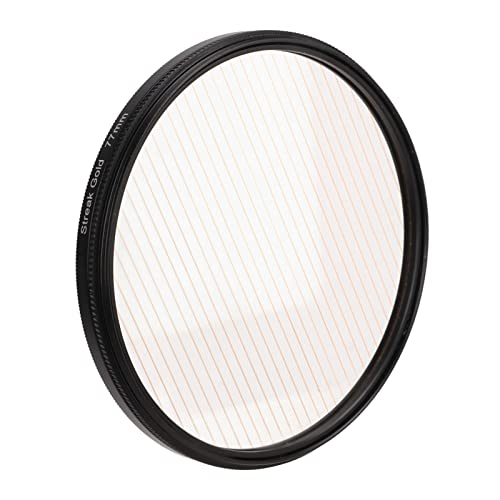 Joyance Gold Streak Digitalkamera-Objektivfilter, kratzfestes optisches Glas, Rahmen aus Aluminiumlegierung, 77 mm Größe, UV-Effektfilter für Nikon-Kameras Joyance Gold Streak Digitalkamera-Objektivfilter, kratzfestes optisches Glas, Rahmen aus Aluminiumlegierung, 77 mm Größe, UV-Effektfilter für Nikon-Kameras von Joyance