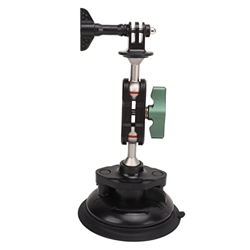 Joyance Leistungsstarke Saugnapf-Kamera-Autohalterung, 9 cm großer Saugnapf für Action-Kameras und Smartphones, 1/4-Zoll-Gewinde für Hero 11, 10, 9, Windschutzscheibenhalterung von Joyance