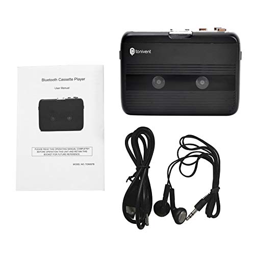Joyance Mini-Kassettenspieler, Tonband-Record-FM-Radio mit 3,5-mm-Kopfhöreranschluss, Lautstärkeregler, tragbares Design, leicht, ideal für Musikliebhaber Joyance Mini-Kassettenspieler, Tonband-Record-FM-Radio mit 3,5-mm-Kopfhöreranschluss, Lautstärkeregler, tragbares Design, leicht, ideal für Musikliebhaber von Joyance