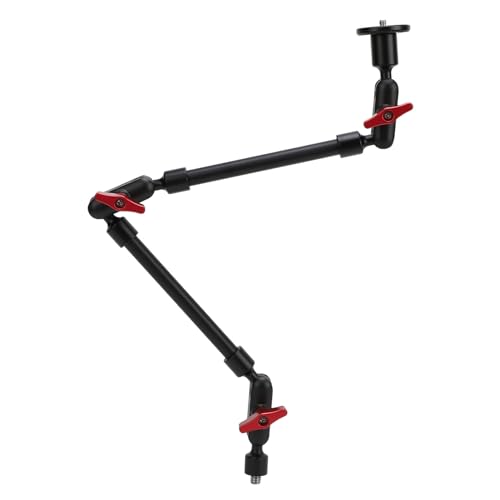 Joyance Tragbares, multifunktionales Tischstativ, Griffstativ für One X3, One, X2, One R, 360° verstellbare Kamera-Klemmhalterung, Kabel-Organizer aus Aluminiumlegierung, 55,9 cm von Joyance