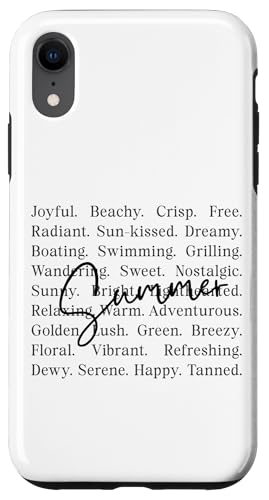 Joyful Sun-Kissed Dreamy Grillen Sommer hell nostalgisch Hülle für iPhone XR Joyful Sun-Kissed Dreamy Grillen Sommer hell nostalgisch Hülle für iPhone XR von Joyful Radiant Sun-Kissed Summer Days Relaxing