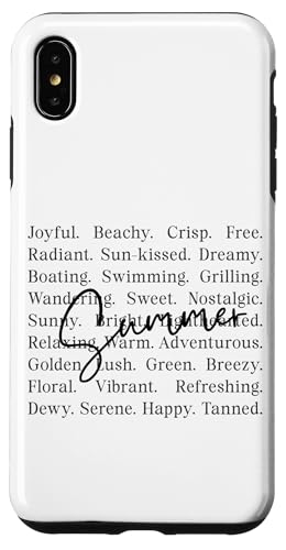 Joyful Sun-Kissed Dreamy Grillen Sommer hell nostalgisch Hülle für iPhone XS Max Joyful Sun-Kissed Dreamy Grillen Sommer hell nostalgisch Hülle für iPhone XS Max von Joyful Radiant Sun-Kissed Summer Days Relaxing