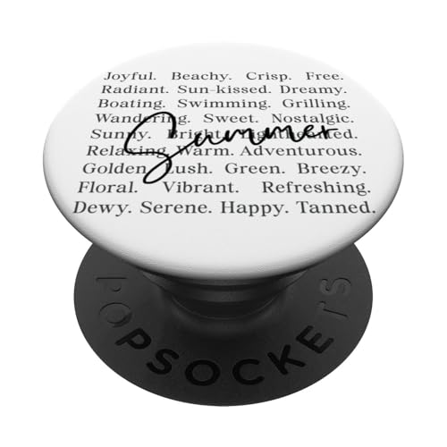 Joyful Sun-Kissed Dreamy Grillen Sommer hell nostalgisch PopSockets Klebender PopGrip Joyful Sun-Kissed Dreamy Grillen Sommer hell nostalgisch PopSockets Klebender PopGrip von Joyful Radiant Sun-Kissed Summer Days Relaxing