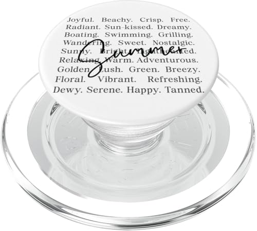 Joyful Sun-Kissed Dreamy Grillen Sommer hell nostalgisch PopSockets PopGrip für MagSafe Joyful Sun-Kissed Dreamy Grillen Sommer hell nostalgisch PopSockets PopGrip für MagSafe von Joyful Radiant Sun-Kissed Summer Days Relaxing