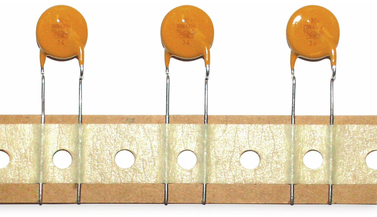 JOYIN Varistor Metalloxid 100 mW, 30 V~, RM7,5 JOYIN Varistor Metalloxid 100 mW, 30 V~, RM7,5 von Joyin