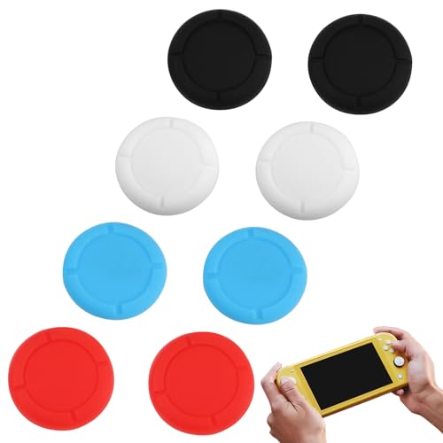 Joynine 4 Paar Silikonabdeckungen für Nintendo Switch Joystick - Nintendo Switch Zubehör - Controller-Abdeckungen - Einfache Installation, verbessertes Spielerlebnis Joynine 4 Paar Silikonabdeckungen für Nintendo Switch Joystick - Nintendo Switch Zubehör - Controller-Abdeckungen - Einfache Installation, verbessertes Spielerlebnis von Joynine