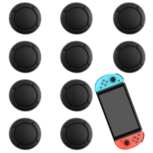 Joynine 5 Paar Silikon-Joystick-Daumenkappen für Nintendo Switch – Switch Daumengriffe – Controller Schwarze Griffabdeckungen – einfache Installation, verbessertes Spielerlebnis Joynine 5 Paar Silikon-Joystick-Daumenkappen für Nintendo Switch – Switch Daumengriffe – Controller Schwarze Griffabdeckungen – einfache Installation, verbessertes Spielerlebnis von Joynine