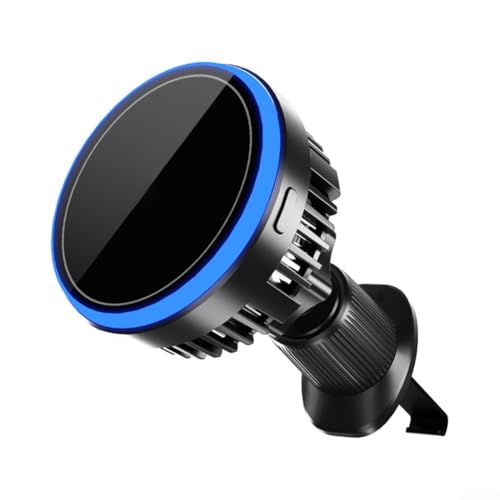 JoyousMall Autohalterung Ladegerät, Kabelloses Auto Magnetische Handy-Ladehalterung Magnetisches Ladegerät für Armaturenbrett Luftauslass Navigation von JoyousMall