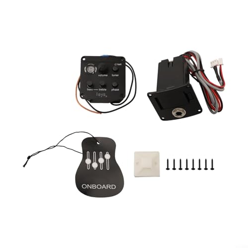 Kompaktes Design für Akustikgitarren-Vorverstärker-System mit leicht lesbarem LED-Stimmgerät Kompaktes Design für Akustikgitarren-Vorverstärker-System mit leicht lesbarem LED-Stimmgerät von JoyousMall