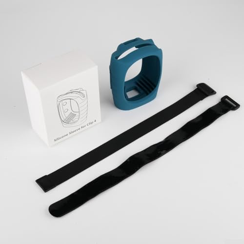 Silikon-Schutzhülle für JBL CLIP4, wasserdicht, tragbar, Bluetooth-Lautsprecher, Schutzhülle, stoßfest, staubdicht, für Outdoor-Aktivitäten (blau) von JoyousMall