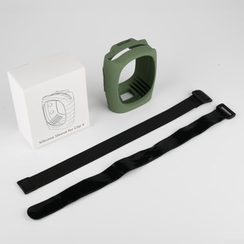Silikon-Schutzhülle für JBL CLIP4, wasserdicht, tragbar, Bluetooth-Lautsprecher, Schutzhülle, stoßfest, staubdicht, für Outdoor-Aktivitäten (grün) von JoyousMall