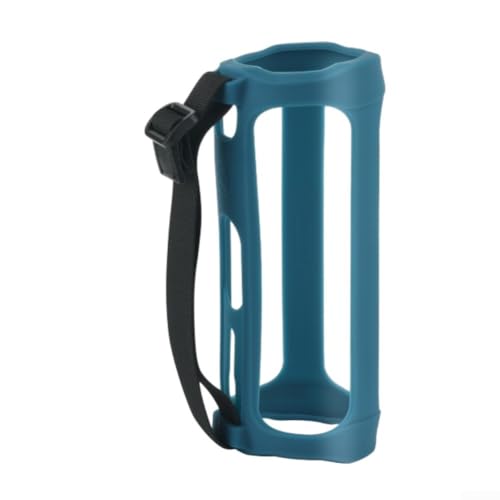 Silikon-Schutzhülle für JBL Flip5 tragbaren Bluetooth-Lautsprecher, Silikon-Schutzhülle, kratzfest und stoßfest, für Outdoor-Aktivitäten (blau) von JoyousMall