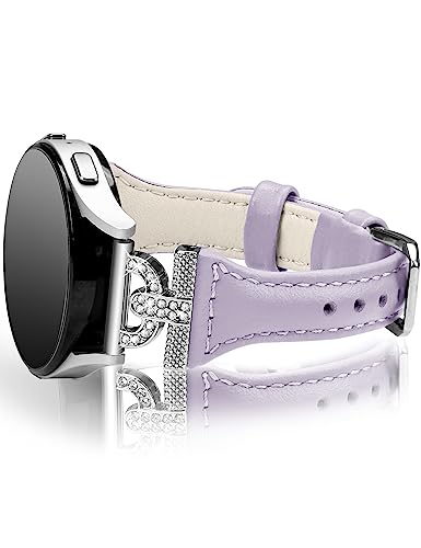 JOYOZY Echtlederarmbänder, kompatibel mit Samsung Galaxy Watch 7/6/5/4/FE 40 mm, 44 mm, Watch 5 Pro 45 mm, Watch 6/4 Classic, 42 mm, 46 mm, 43 mm, 47 mm, Active 2, Metall-D-Form, schlankes Leder, 20 JOYOZY Echtlederarmbänder, kompatibel mit Samsung Galaxy Watch 7/6/5/4/FE 40 mm, 44 mm, Watch 5 Pro 45 mm, Watch 6/4 Classic, 42 mm, 46 mm, 43 mm, 47 mm, Active 2, Metall-D-Form, schlankes Leder, 20 von Joyozy