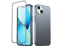 Joyroom Joyroom 360 Full Case iPhone 13 Rückseite und Vorderseite Fall + gehärtetes Glas grau (JR-BP927 trübe) von Joyroom