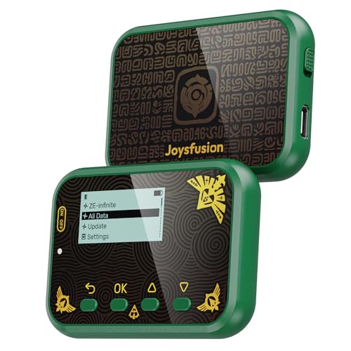 Joysfusion NFC-Emulator, Speichern Sie 3000 NFC-Daten, unterstützt unbegrenzten Scan, 1,2-Zoll-Bildschirm, einfache Tastensteuerung, wiederaufladbar für endloses Spielen, kompatibel mit über 50 von Joysfusion