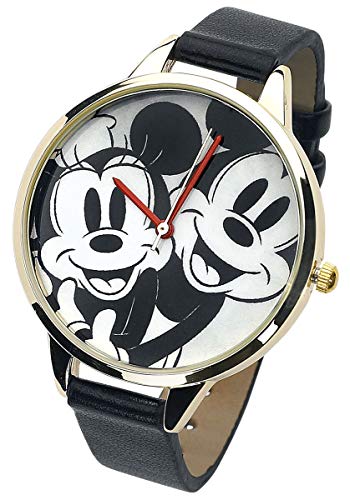 Joy Toy Mädchen Analog Quarz Uhr mit Plastik Armband 62193 von Disney