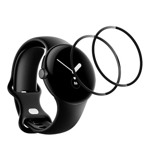 Joywing für Google Pixel Watch Schutzfolie Google Pixel Watch Folie, Soft TPU Panzerfolie Google Pixel Watch Displayschutzfolie Passt Perfekt Google Pixel Watch Displayfolie, 2 Stück von Joywing