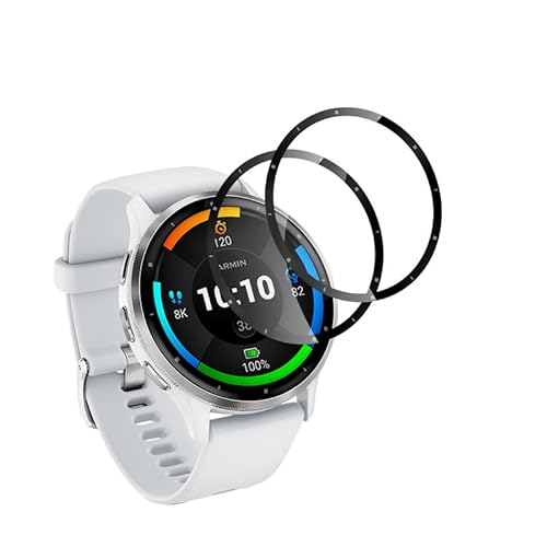 Joywing für Schutzfolie Garmin Venu 3 Folie Garmin Venu 3 Displayschutzfolie Garmin Venu 3 Panzerfolie Garmin Venu 3 Schutzglas, Soft TPU, Anti-Öl, Hohe Empfindlichkeit, 2 Stück von Joywing