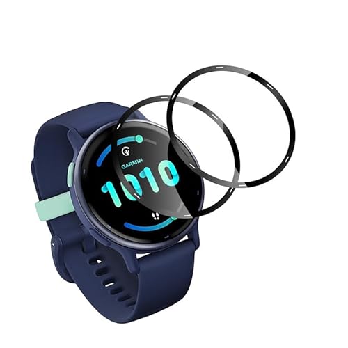 Joywing für Schutzfolie Garmin Vivoactive 5 Folie Garmin Vivoactive 5 Displayschutzfolie Garmin Vivoactive 5 Panzerfolie, Soft TPU, Anti-Öl, Hohe Empfindlichkeit, 2 Stück Joywing für Schutzfolie Garmin Vivoactive 5 Folie Garmin Vivoactive 5 Displayschutzfolie Garmin Vivoactive 5 Panzerfolie, Soft TPU, Anti-Öl, Hohe Empfindlichkeit, 2 Stück von Joywing