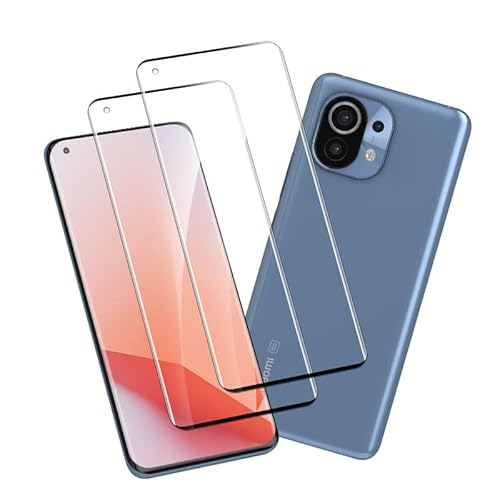 Joywing für Schutzfolie Xiaomi Mi 11 Panzerglas für 9H Härte Folie Xiaomi Mi 11/11 Pro PanzerSchutzglas, 2 Stück Passt Perfekt Displayschutz Anti-Bläschen Glas Joywing für Schutzfolie Xiaomi Mi 11 Panzerglas für 9H Härte Folie Xiaomi Mi 11/11 Pro PanzerSchutzglas, 2 Stück Passt Perfekt Displayschutz Anti-Bläschen Glas von Joywing