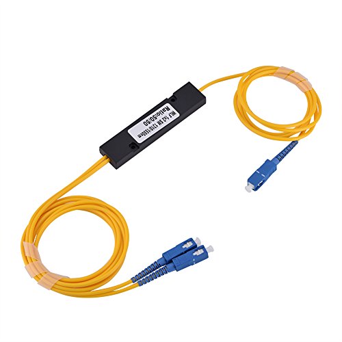 Joyzan 1x2 Glasfaser Splitter, 1in2 Out SC Optischer Faser Splitter Singlemode Kabel mit Stecker Pigtail Netzwerksignalverteilung Einfügedämpfung Optische Kommunikationssysteme Kanalgleichmäßigkeit Joyzan 1x2 Glasfaser Splitter, 1in2 Out SC Optischer Faser Splitter Singlemode Kabel mit Stecker Pigtail Netzwerksignalverteilung Einfügedämpfung Optische Kommunikationssysteme Kanalgleichmäßigkeit von Joyzan