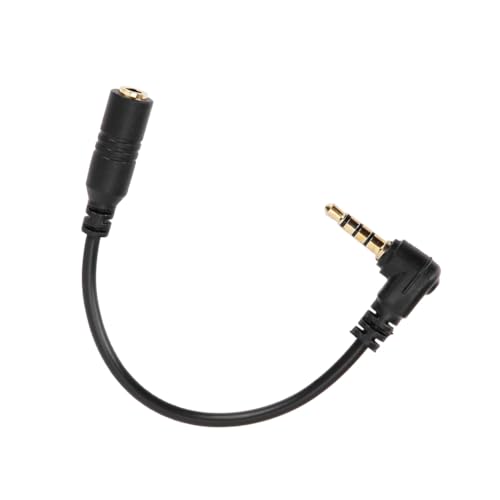 Joyzan TRS auf TRRS Adapter, 3.5mm Kopfhörer Anschluss Konverter Mikrofonkabel Kopfhöreranschluss Lautstärkeregler Mikrofonkonverteranschluss für Mikrofonaufnahmen Smartphones DSLR Kameras Laptops Joyzan TRS auf TRRS Adapter, 3.5mm Kopfhörer Anschluss Konverter Mikrofonkabel Kopfhöreranschluss Lautstärkeregler Mikrofonkonverteranschluss für Mikrofonaufnahmen Smartphones DSLR Kameras Laptops von Joyzan