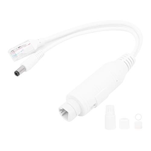 POE Splitter Adapter, 48V bis 12V POE wasserdichter Splitter IEEE802.3af bei Standardunterstützung POE Switch Power Over Ethernet Splitter Injector für IP Kamera von Joyzan