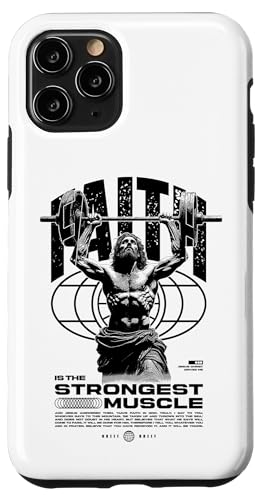 Glaube ist der stärkste Muskel Jesus Hülle für iPhone 11 Pro Glaube ist der stärkste Muskel Jesus Hülle für iPhone 11 Pro von Jrrts Jesus Fitnessstudio Designs