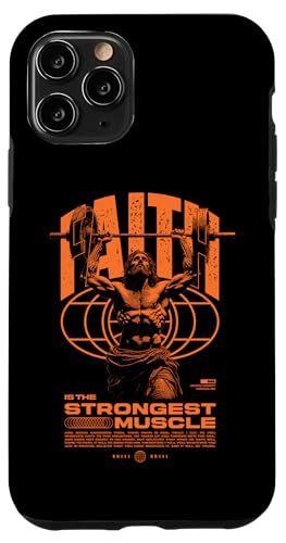 Glaube ist der stärkste Muskel Jesus Hülle für iPhone 11 Pro Glaube ist der stärkste Muskel Jesus Hülle für iPhone 11 Pro von Jrrts Jesus Fitnessstudio Designs