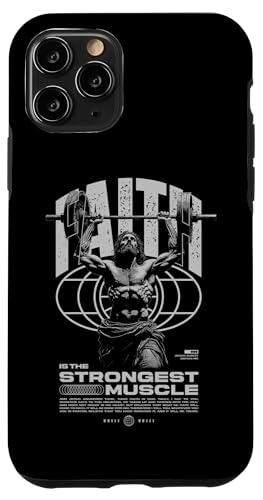 Glaube ist der stärkste Muskel Jesus Hülle für iPhone 11 Pro Glaube ist der stärkste Muskel Jesus Hülle für iPhone 11 Pro von Jrrts Jesus Fitnessstudio Designs