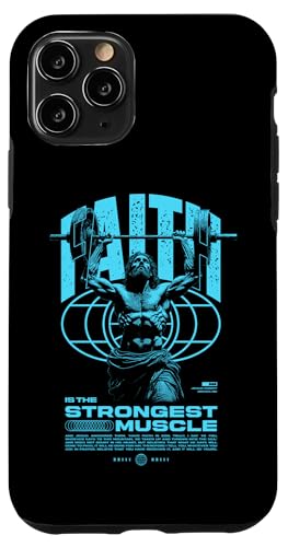 Glaube ist der stärkste Muskel Jesus Hülle für iPhone 11 Pro Glaube ist der stärkste Muskel Jesus Hülle für iPhone 11 Pro von Jrrts Jesus Fitnessstudio Designs