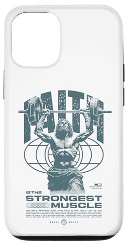 Glaube ist der stärkste Muskel Jesus Hülle für iPhone 12/12 Pro Glaube ist der stärkste Muskel Jesus Hülle für iPhone 12/12 Pro von Jrrts Jesus Fitnessstudio Designs