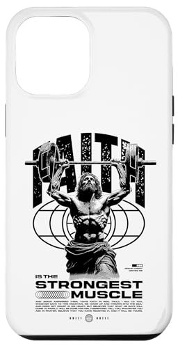 Glaube ist der stärkste Muskel Jesus Hülle für iPhone 12 Pro Max Glaube ist der stärkste Muskel Jesus Hülle für iPhone 12 Pro Max von Jrrts Jesus Fitnessstudio Designs