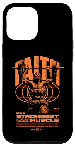 Glaube ist der stärkste Muskel Jesus Hülle für iPhone 12 Pro Max Glaube ist der stärkste Muskel Jesus Hülle für iPhone 12 Pro Max von Jrrts Jesus Fitnessstudio Designs