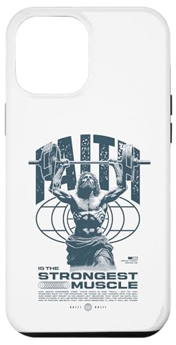Glaube ist der stärkste Muskel Jesus Hülle für iPhone 12 Pro Max Glaube ist der stärkste Muskel Jesus Hülle für iPhone 12 Pro Max von Jrrts Jesus Fitnessstudio Designs