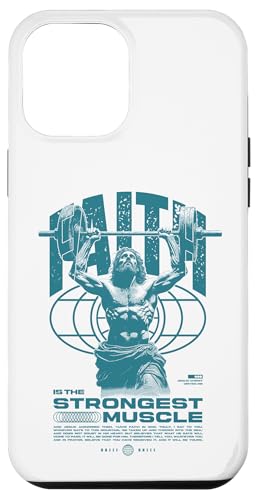 Glaube ist der stärkste Muskel Jesus Hülle für iPhone 12 Pro Max Glaube ist der stärkste Muskel Jesus Hülle für iPhone 12 Pro Max von Jrrts Jesus Fitnessstudio Designs
