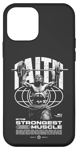 Glaube ist der stärkste Muskel Jesus Hülle für iPhone 12 mini Glaube ist der stärkste Muskel Jesus Hülle für iPhone 12 mini von Jrrts Jesus Fitnessstudio Designs