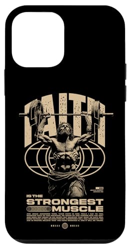 Glaube ist der stärkste Muskel Jesus Hülle für iPhone 12 mini Glaube ist der stärkste Muskel Jesus Hülle für iPhone 12 mini von Jrrts Jesus Fitnessstudio Designs