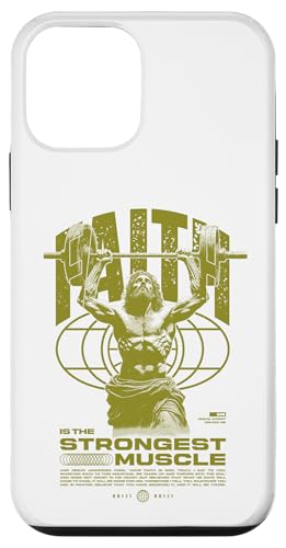 Glaube ist der stärkste Muskel Jesus Hülle für iPhone 12 mini Glaube ist der stärkste Muskel Jesus Hülle für iPhone 12 mini von Jrrts Jesus Fitnessstudio Designs