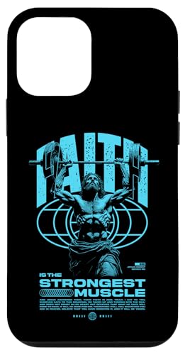 Glaube ist der stärkste Muskel Jesus Hülle für iPhone 12 mini Glaube ist der stärkste Muskel Jesus Hülle für iPhone 12 mini von Jrrts Jesus Fitnessstudio Designs